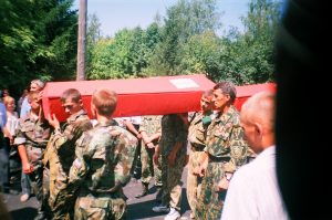 Астраханцы в поисковой экспедиции в Курской области, 1999 год